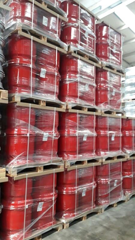 Wheels ready for shipment.